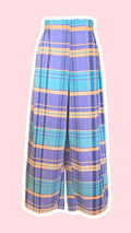 Pants • Taille L • Pantalon upcyclé tons vert violet orange