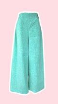 Pants • T. M  • Pantalon upcyclé vert d'eau