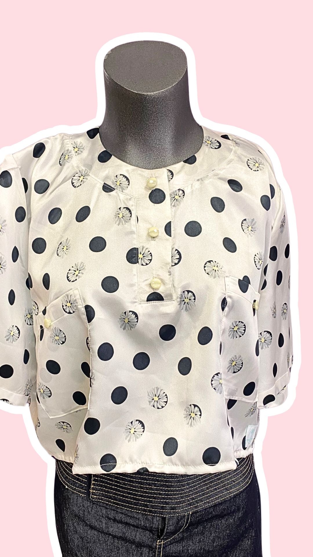 Cropped • T. 36 à 44 • Chemise satinée blanc