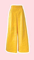 Pants • Taille M • Pantalon upcyclé coton jaune poussin