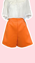 Short • T.L • Short upcyclé orange épais