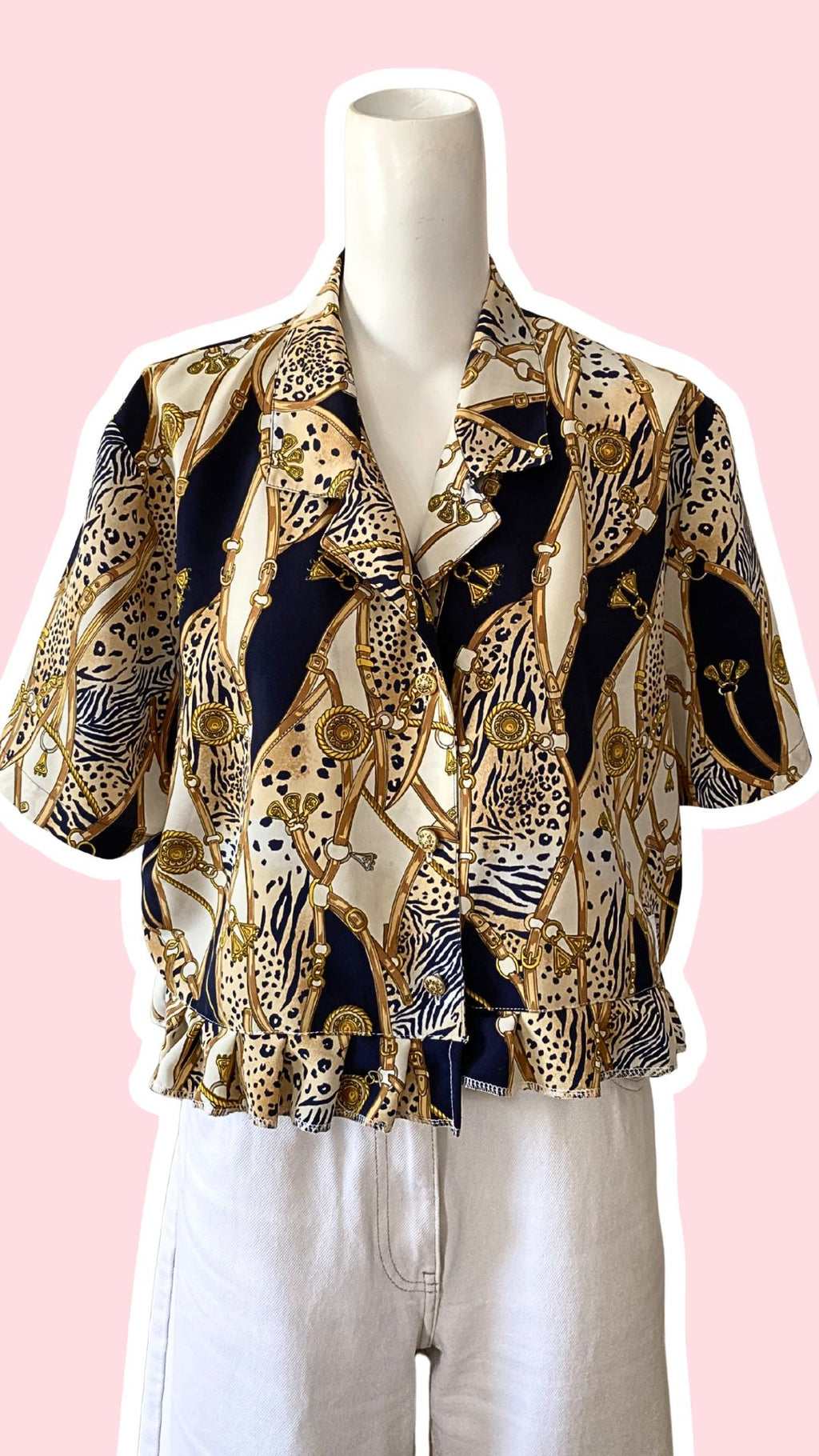 Froufrou • T. 36 à 40 • Chemise imprimé foulard