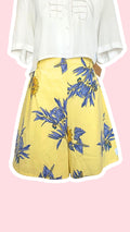 Short • T.XL • Short upcyclé jaune provençal