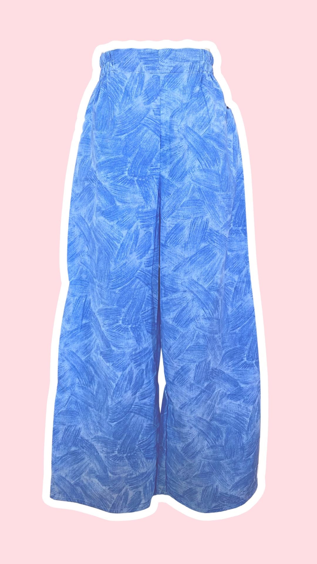 Pants • Taille XS/S, M & L • Pantalon upcyclé tons bleu