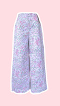Pants • Taille XS/S • Pantalon upcyclé liberty rose lila vert