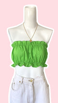 P'tis Ôh • T. S  • Bandeau vert pomme coton