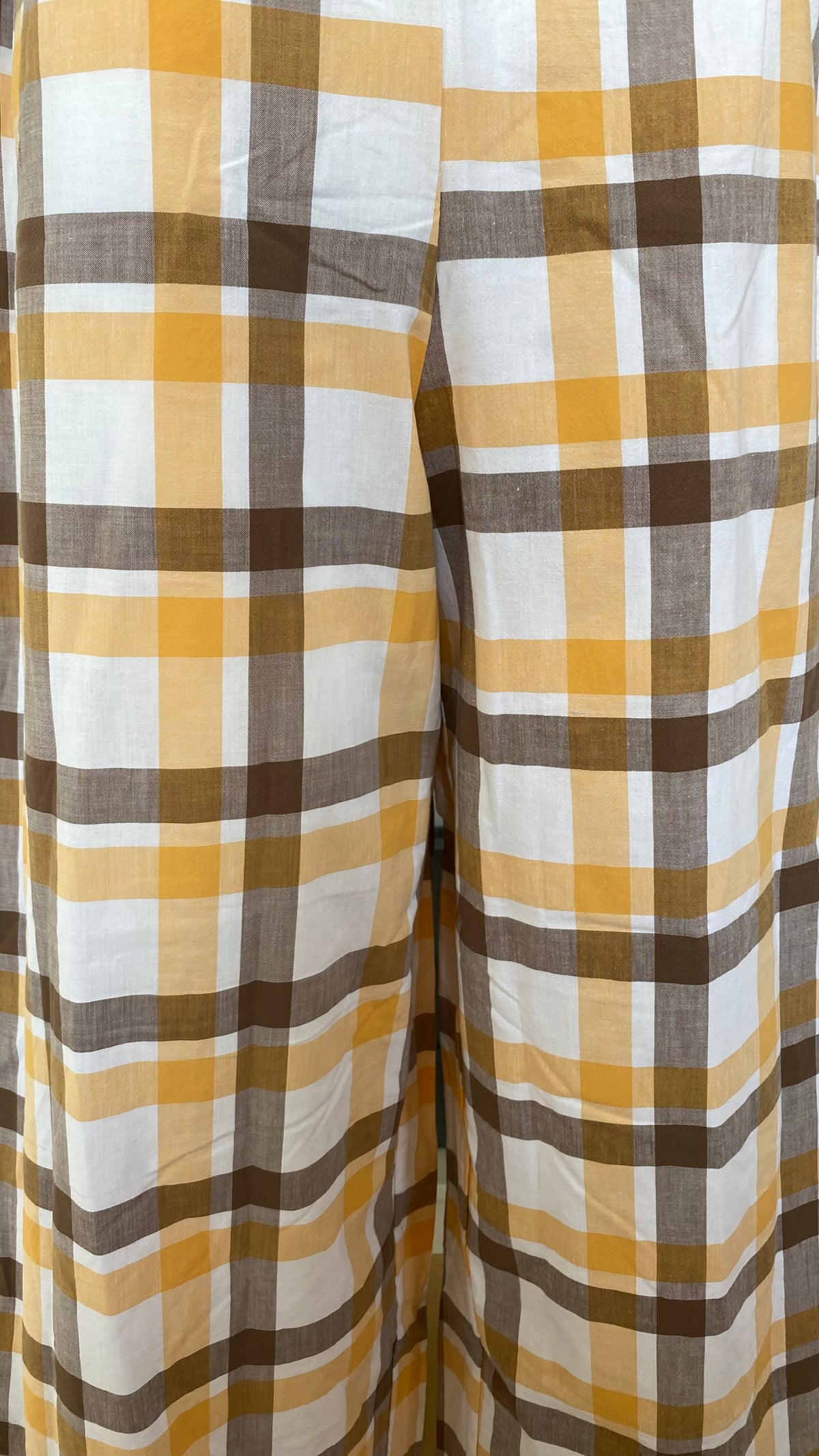 Pants • Taille M • Pantalon upcyclé à carreaux