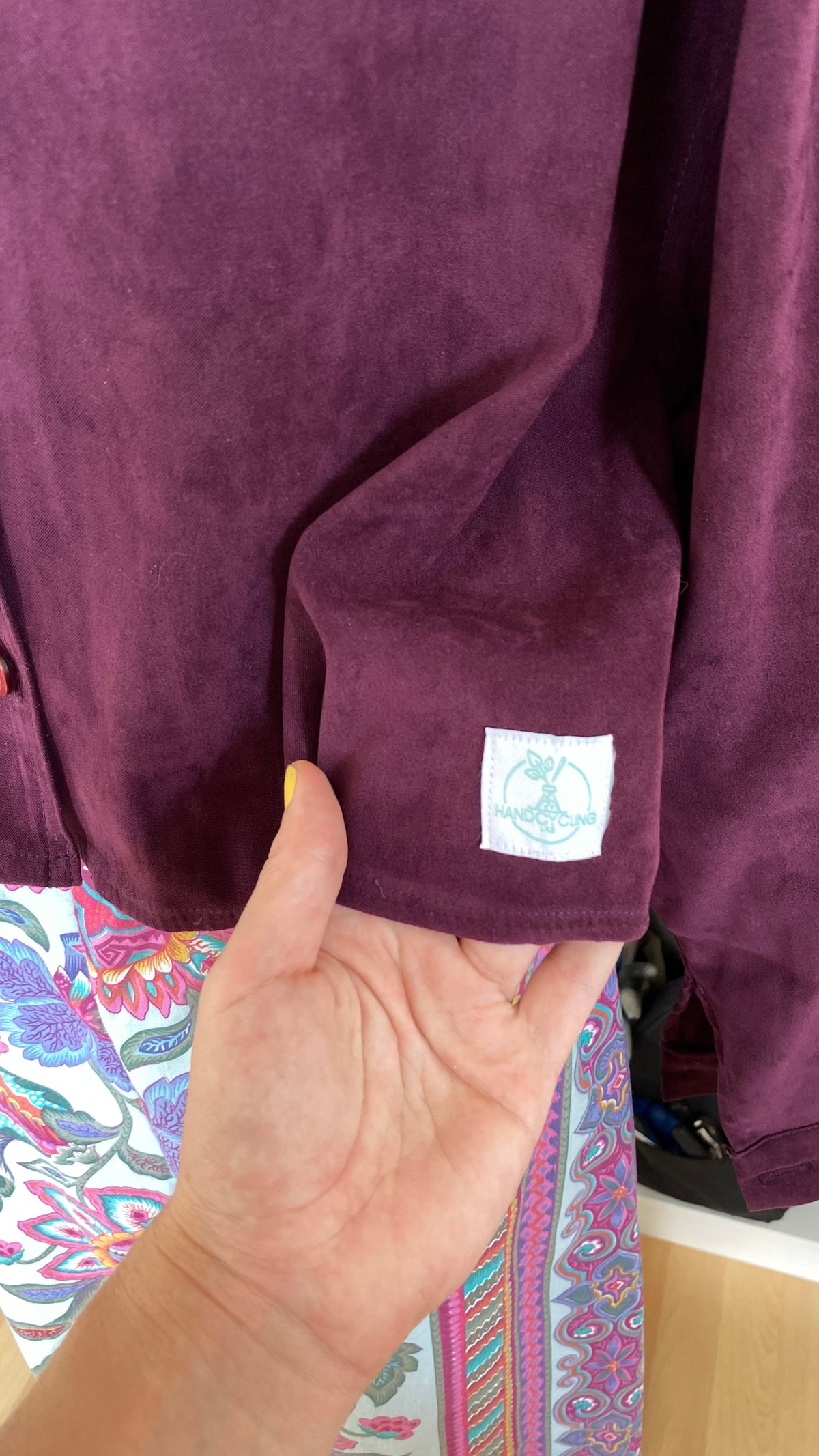 Cropped Jacket • T. 40 à 46 • Surchemise courte violette