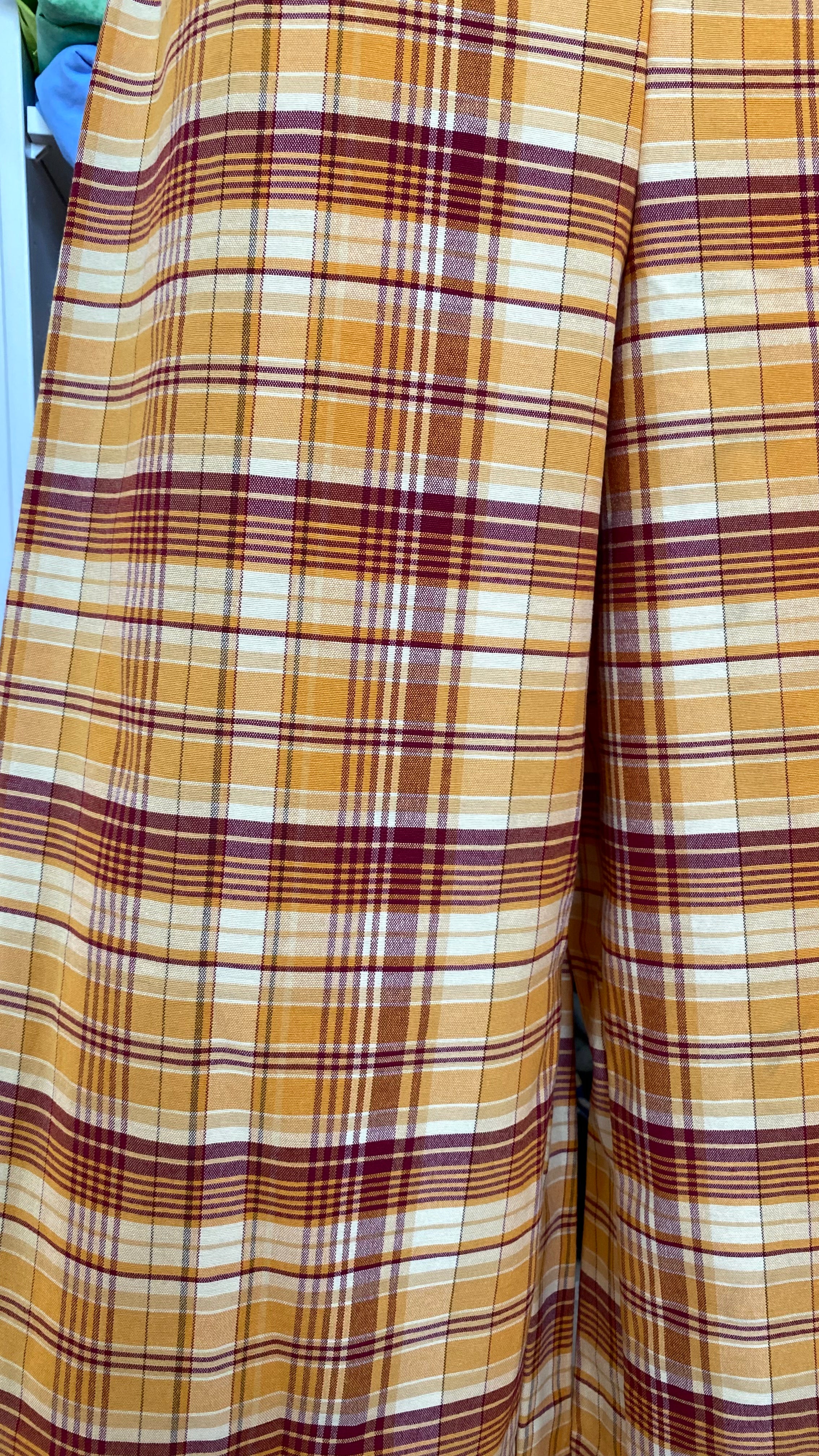 Pants • Taille M • Pantalon upcyclé à carreaux
