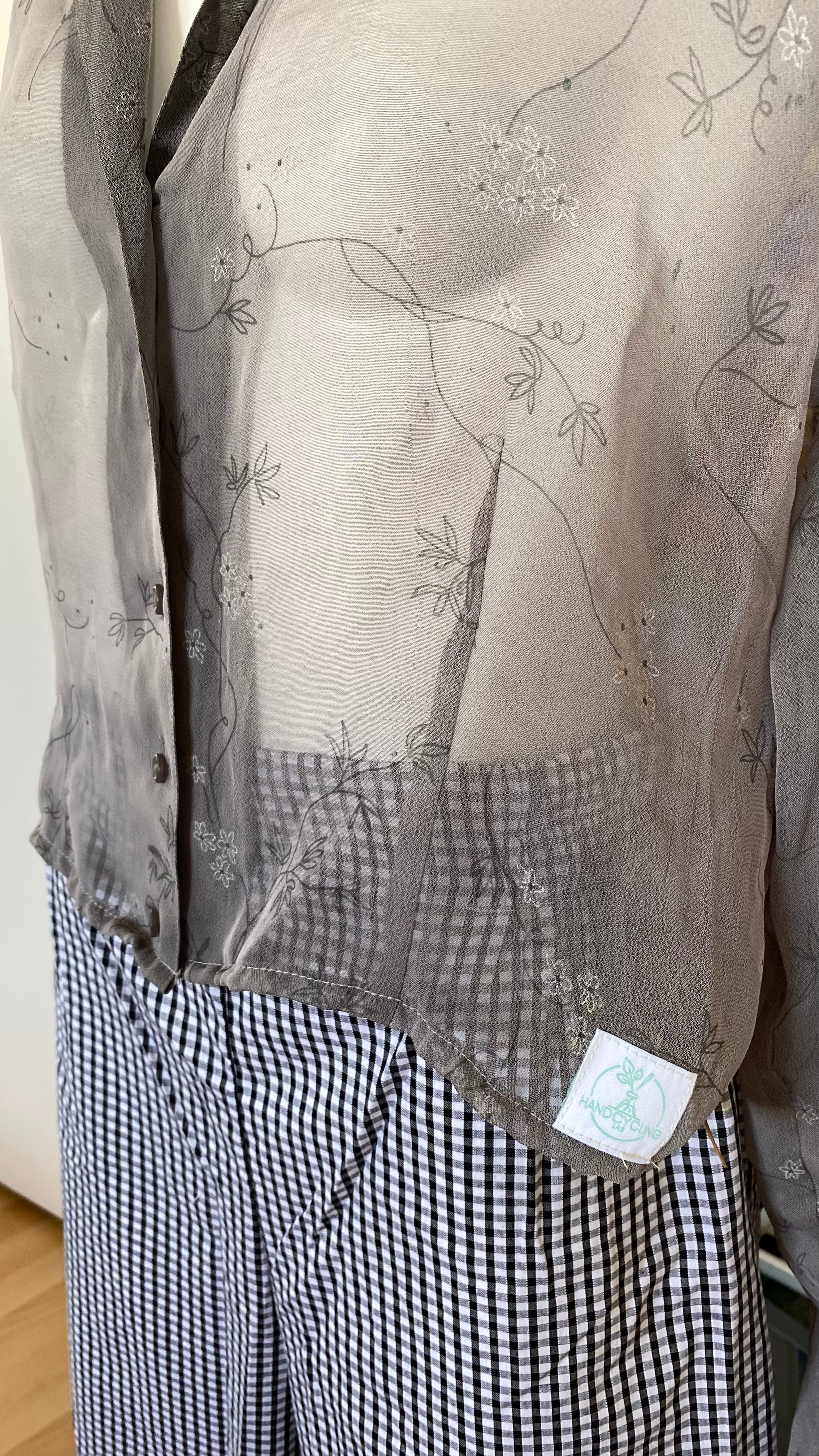 Cropped • T.36 à 40 • Chemise transparente