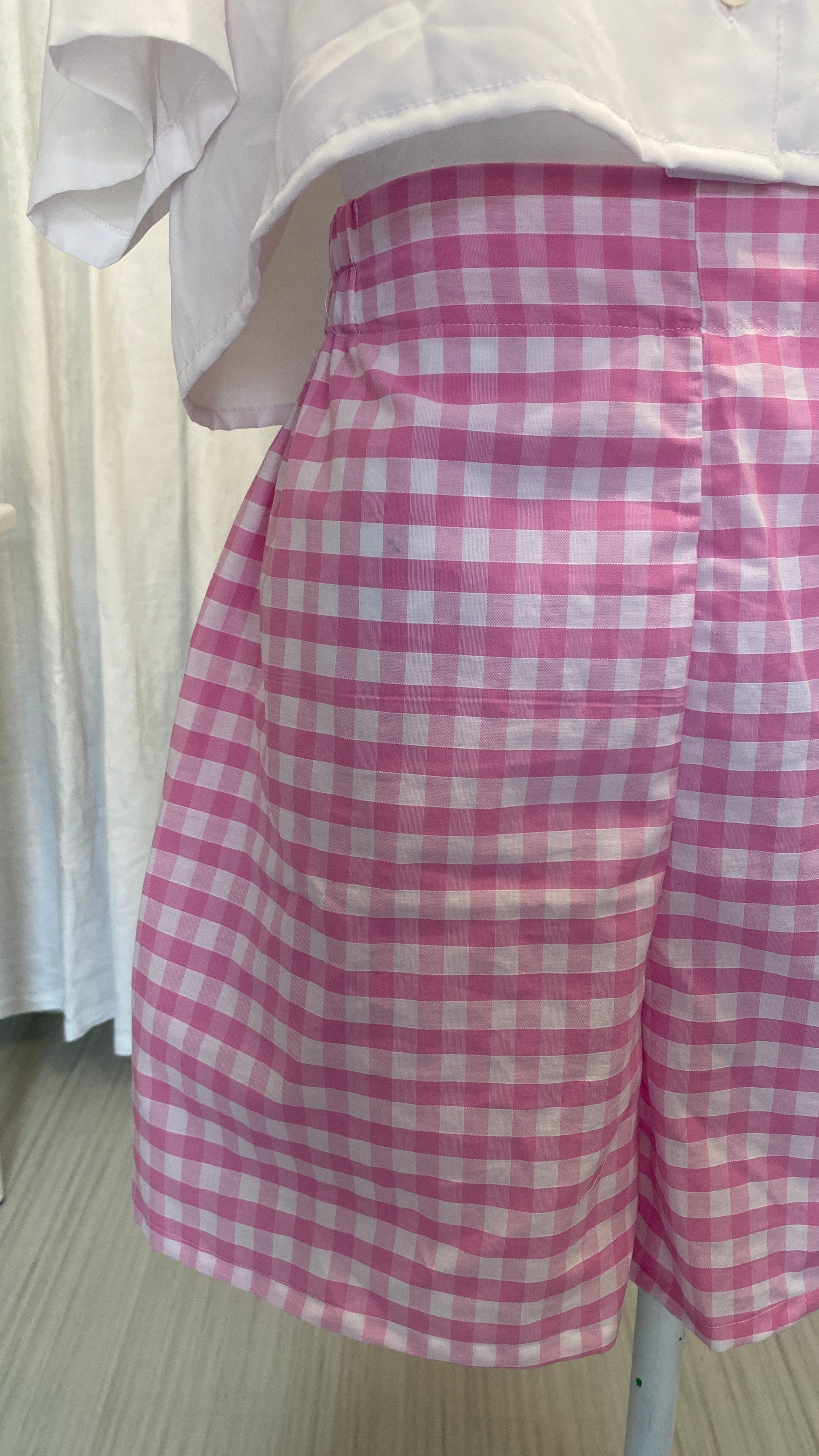 Short • T.XS/S, M, L et XL • Short vichy rose
