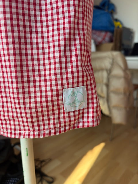 .Short • T.XS/S à XL • Short coton vichy rouge