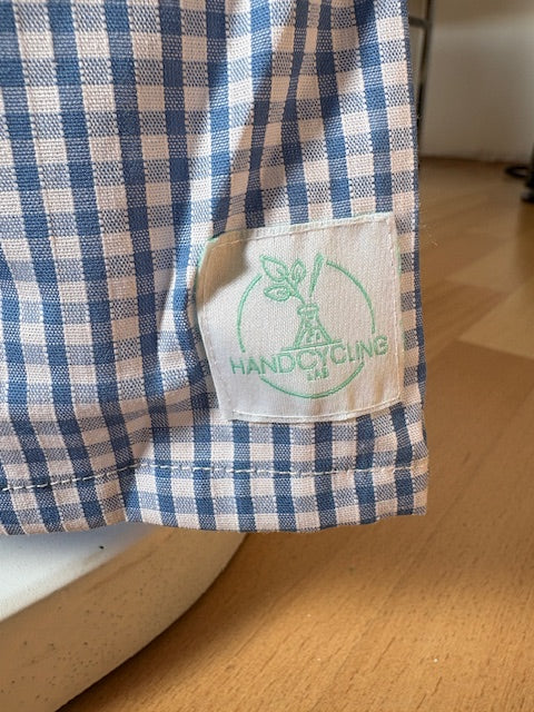 Pantalon • T.XS/S à XL • Pantalon coton vichy bleu ciel
