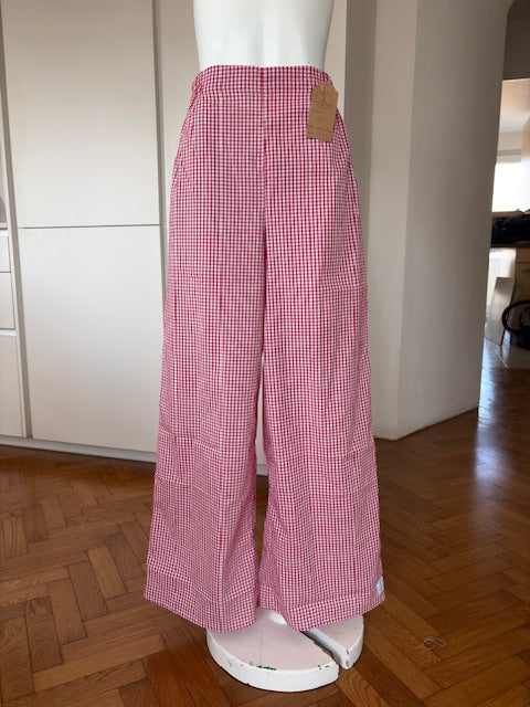 Pantalon • T.XS/S à XL • Pantalon vichy rouge
