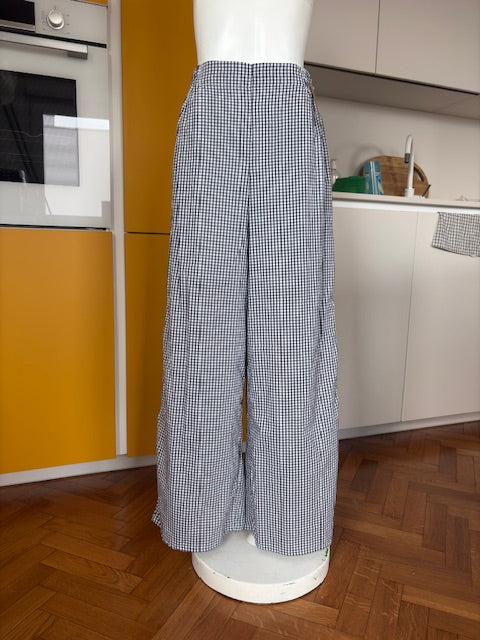 Pantalon • T.XS/S à XL • Pantalon vichy noir