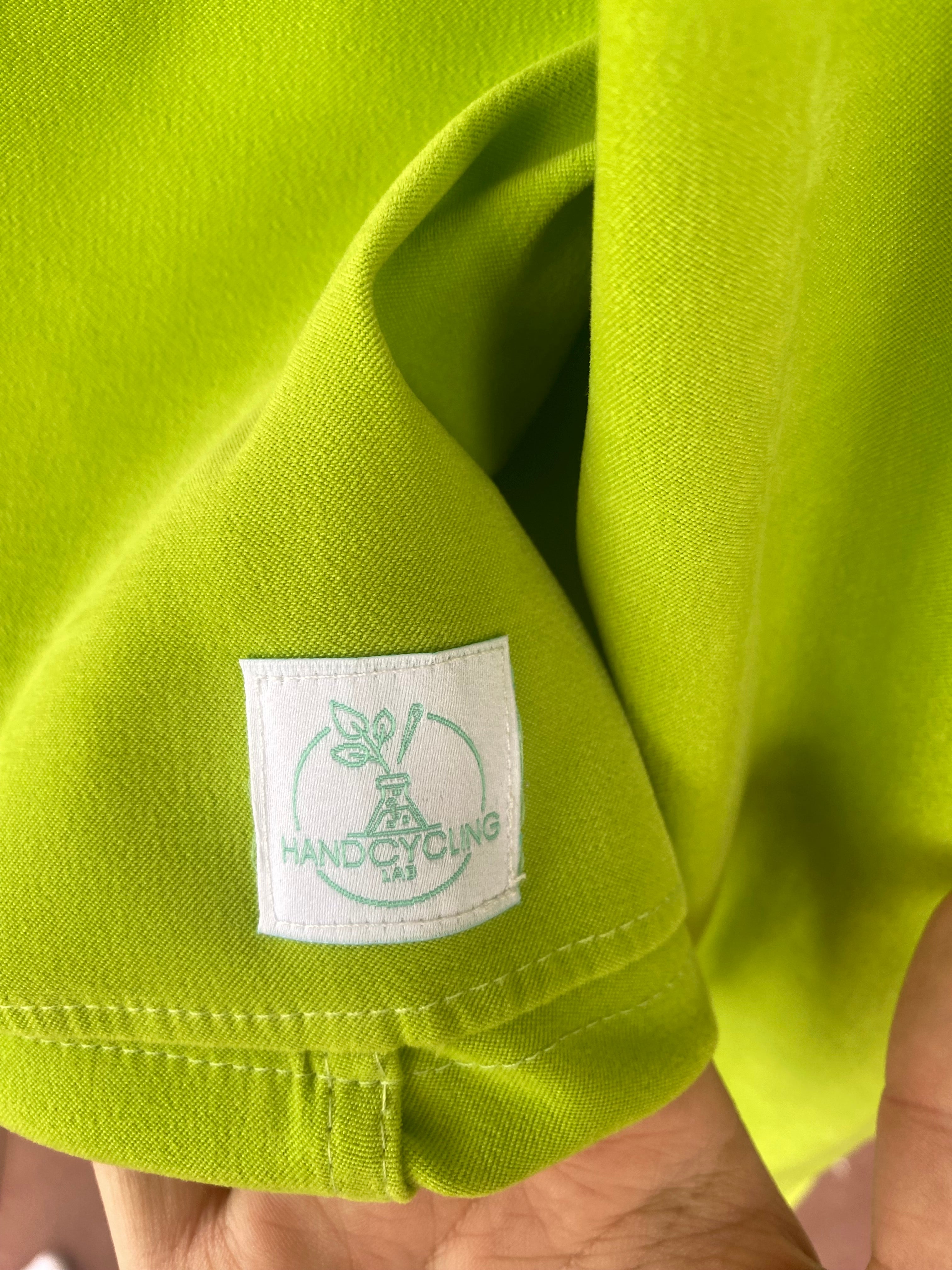 .Cropped Jacket • T. 36 à 42 • Surchemise veste courte verte pomme
