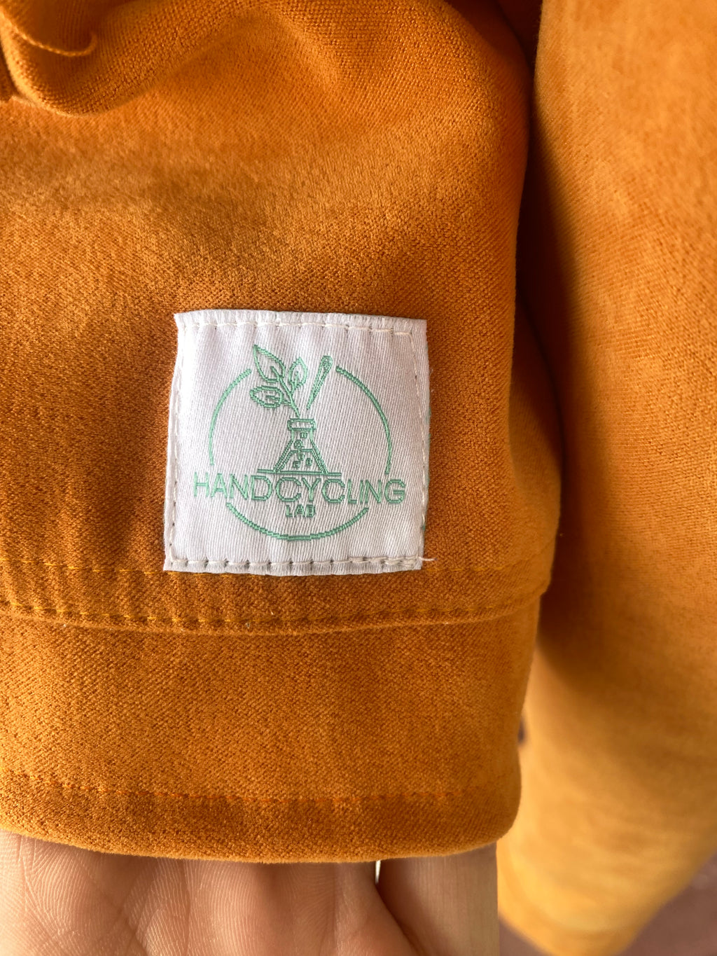 Cropped Jacket • T. 36  à 40 • Surchemise veste courte orange