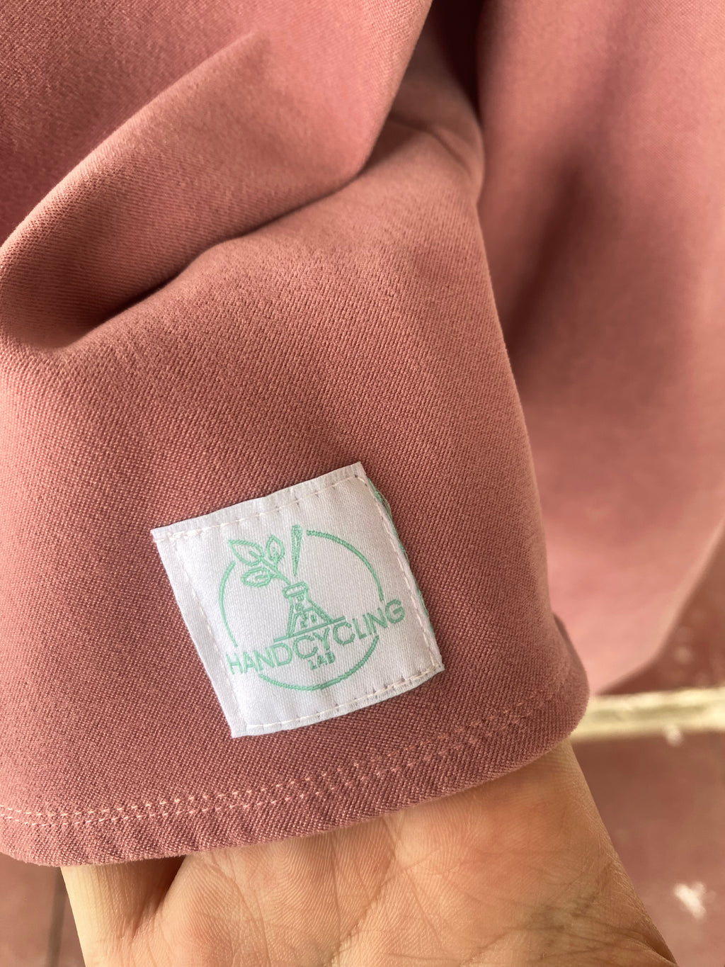 Cropped Jacket • T. 34 à 38 • Surchemise veste courte rose foncé