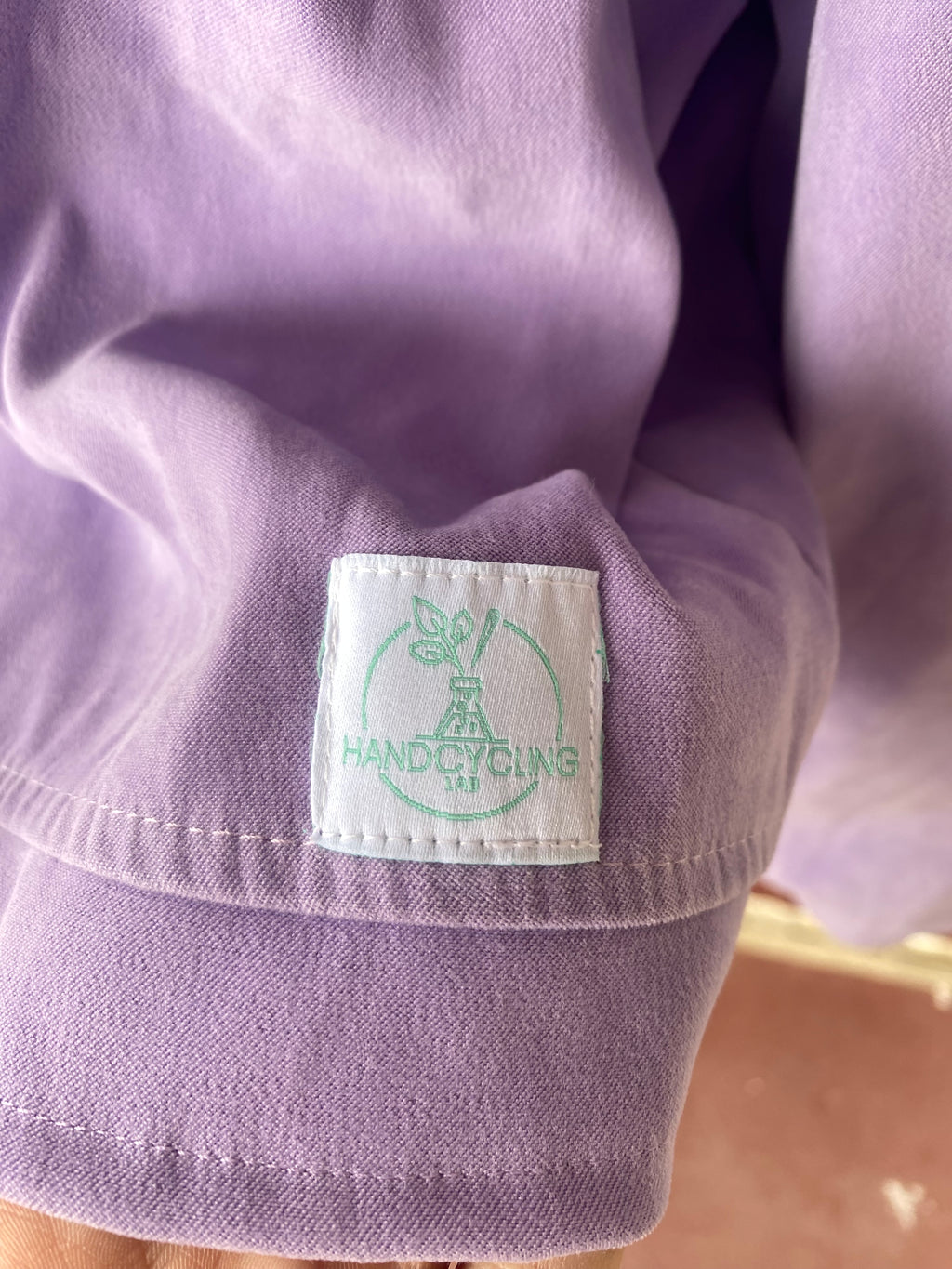 Cropped Jacket • T. 36 à 40 • Surchemise veste courte lila incroyable