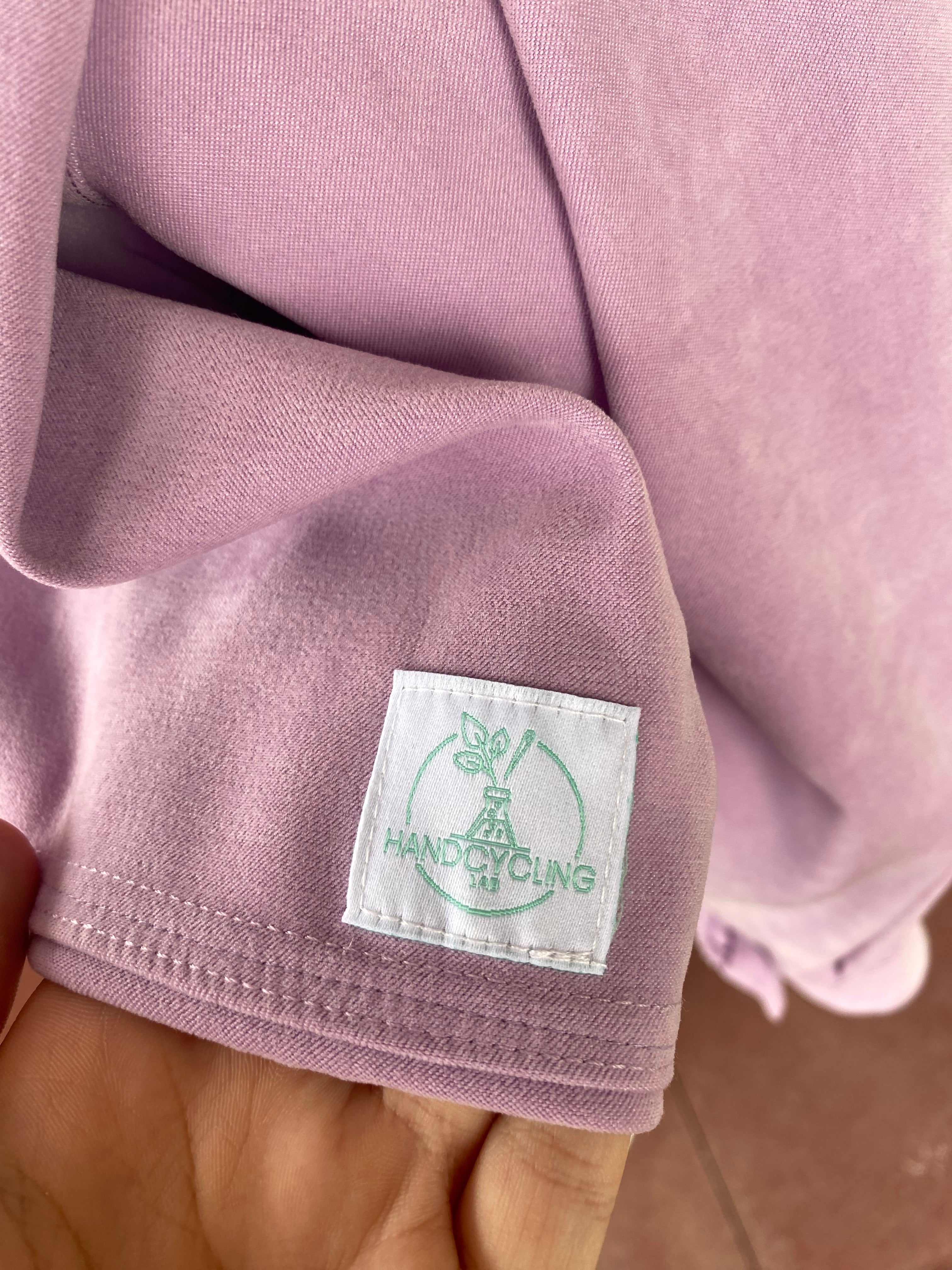 .Cropped Jacket • T. 38 à 48 • Surchemise veste courte lila incroyable