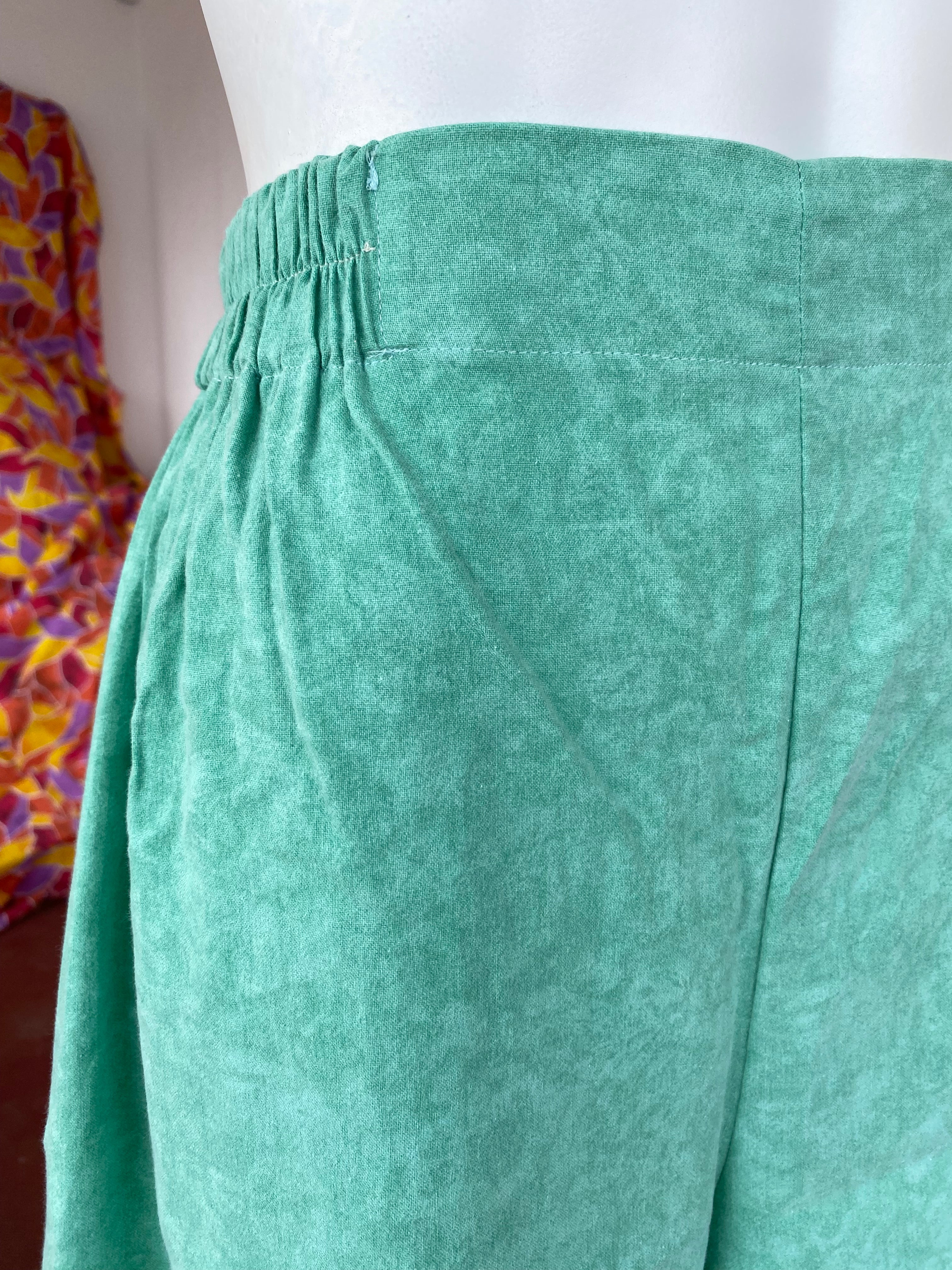 Pants • T. M  • Pantalon upcyclé vert d'eau