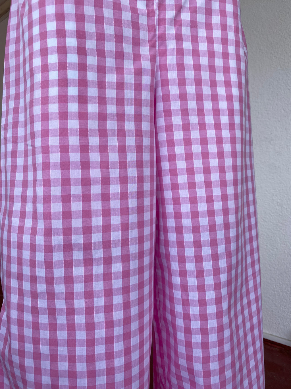 .Pants • Taille XS/S, M, L et XL • Pantalon vichy rose