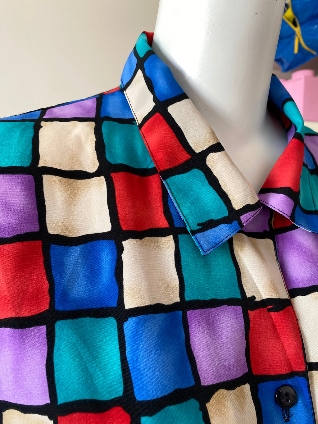 Froufrou • T. 38 à 46 • Chemise carreaux colorés