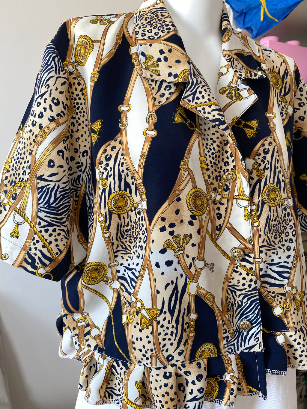 Froufrou • T. 36 à 40 • Chemise imprimé foulard