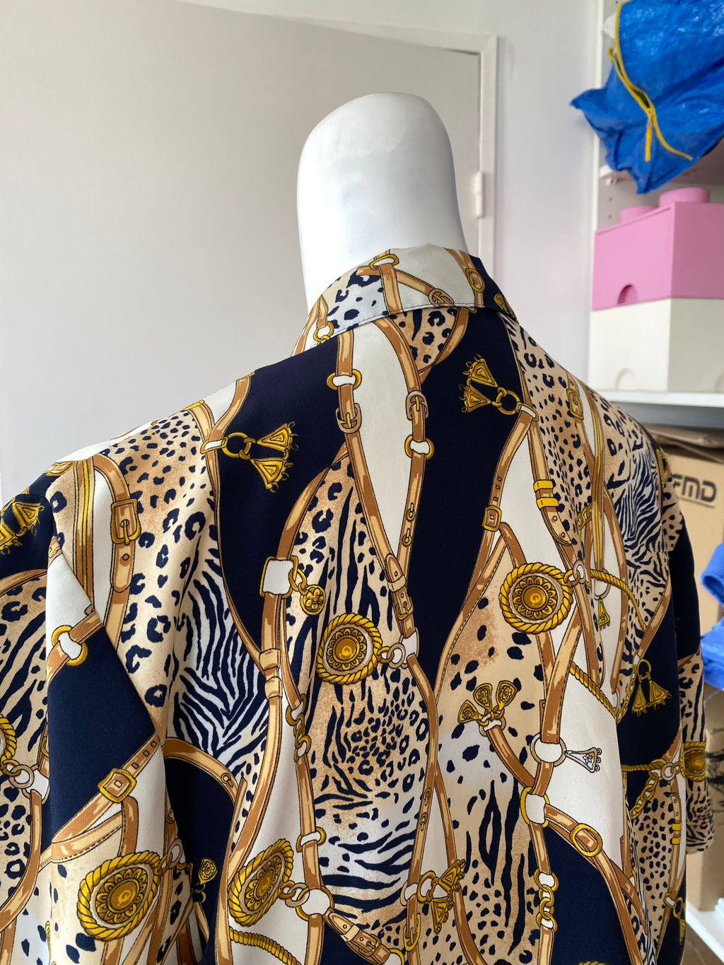Froufrou • T. 36 à 40 • Chemise imprimé foulard