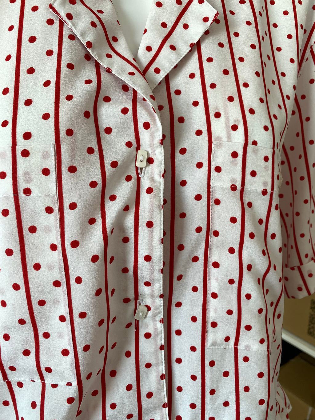 Froufrou • T. 36 à 42 • Chemise rouge et blanche