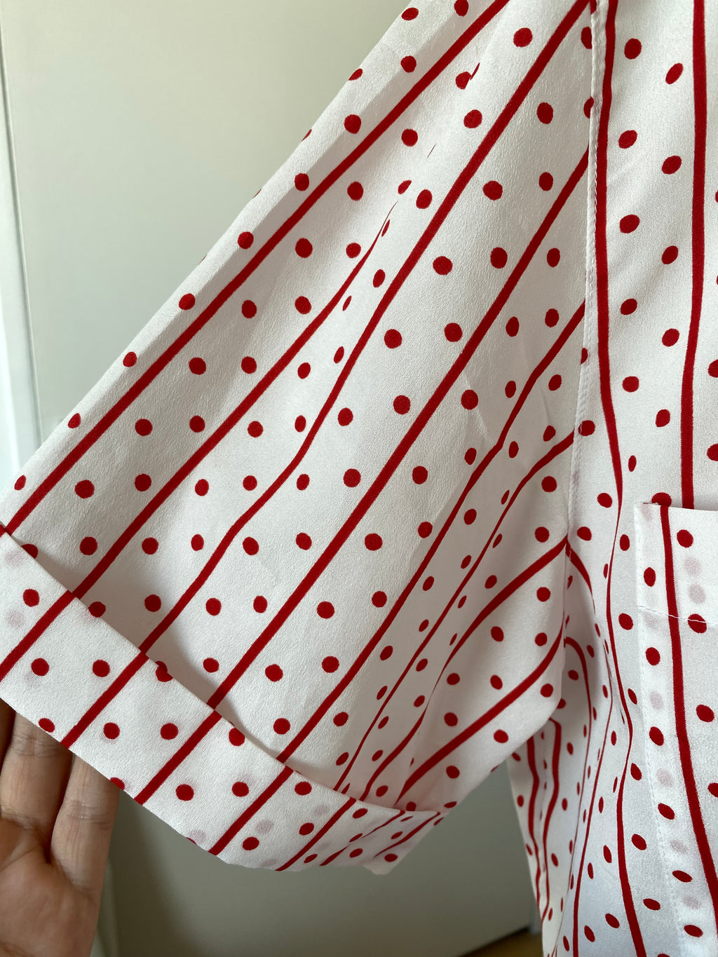 Froufrou • T. 36 à 42 • Chemise rouge et blanche