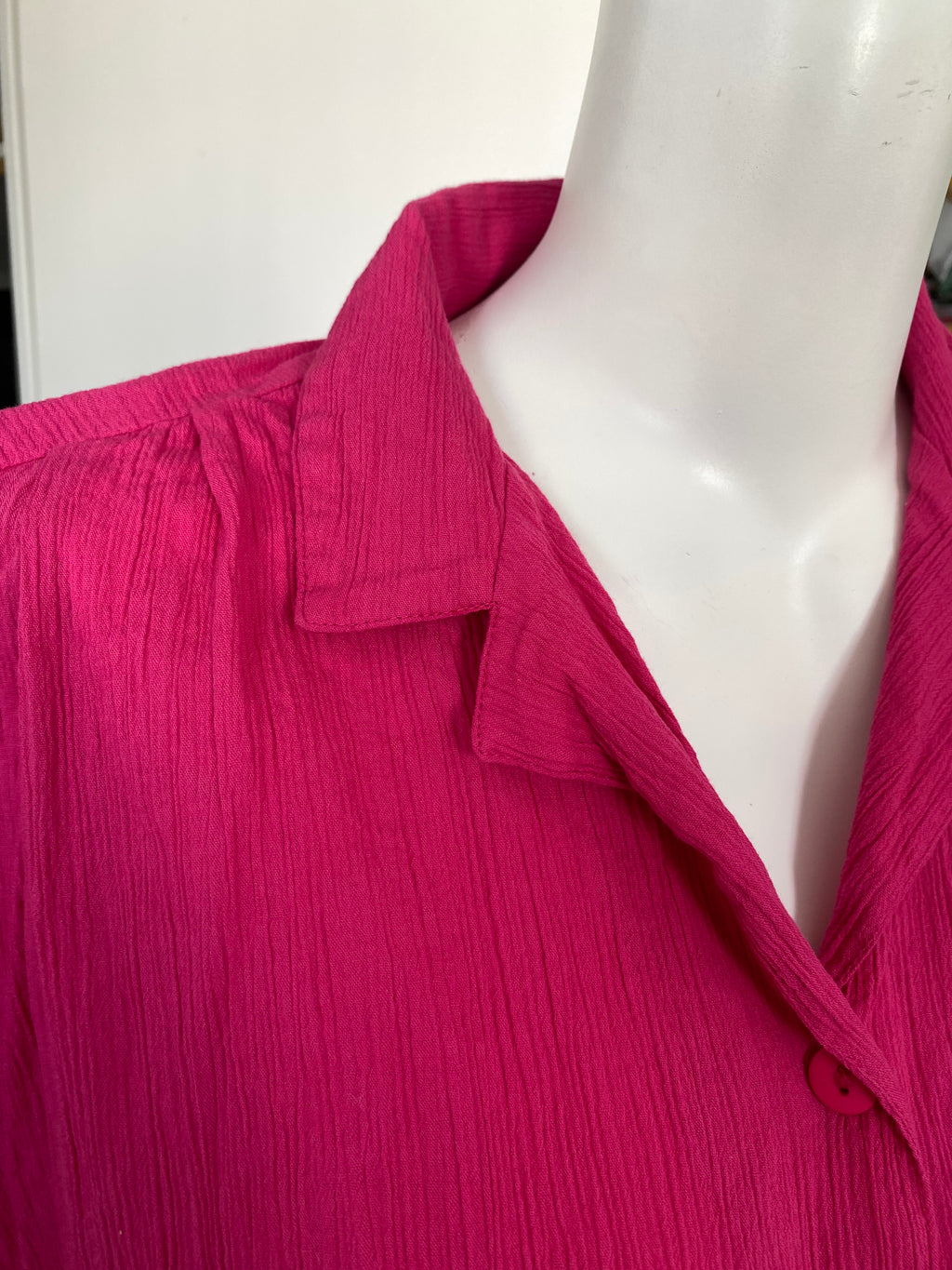Froufrou • T. 36 à 40 • Chemise fuchsia