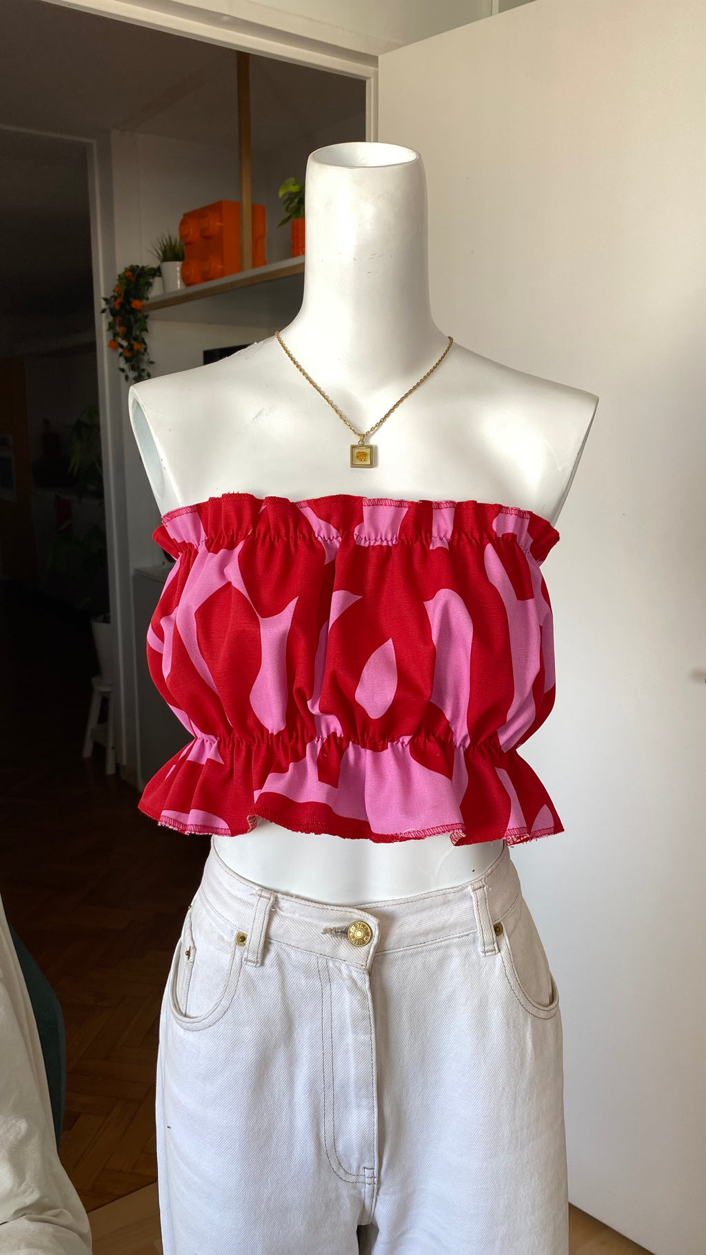 P'tis Ôh • T. M  • Bandeau rose et rouge