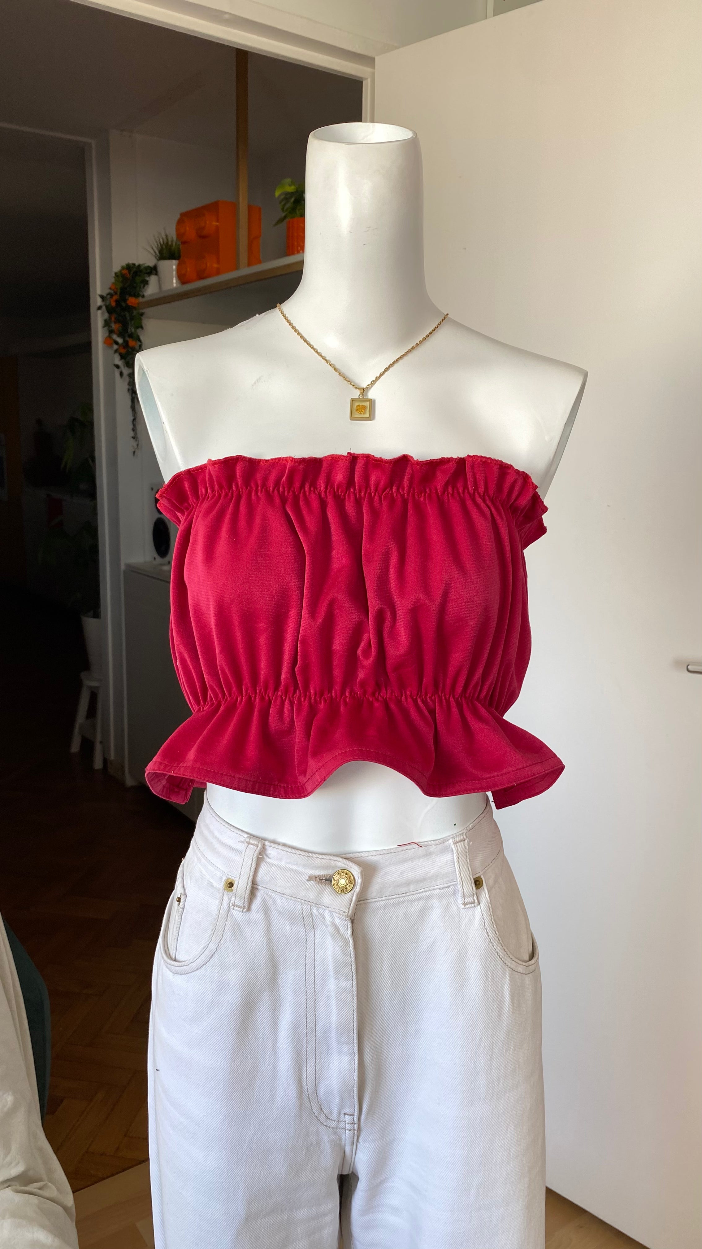 P'tis Ôh • T. M  • Bandeau framboise
