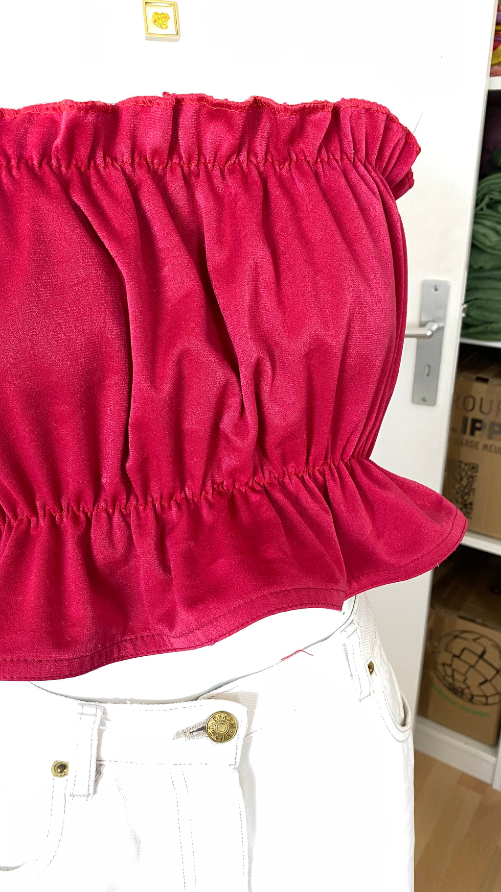 P'tis Ôh • T. M  • Bandeau framboise