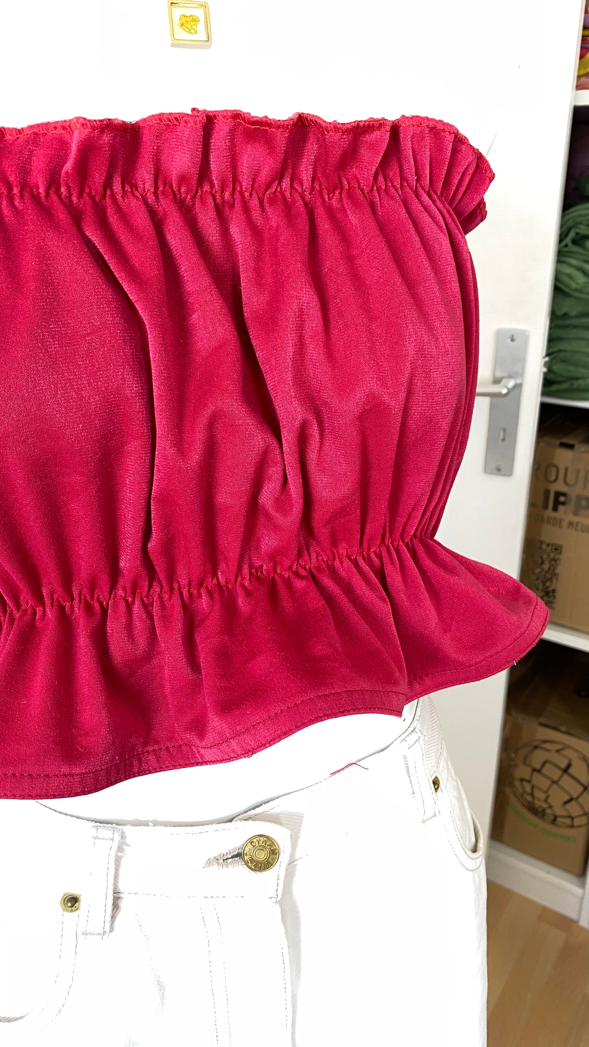 P'tis Ôh • T. M  • Bandeau framboise