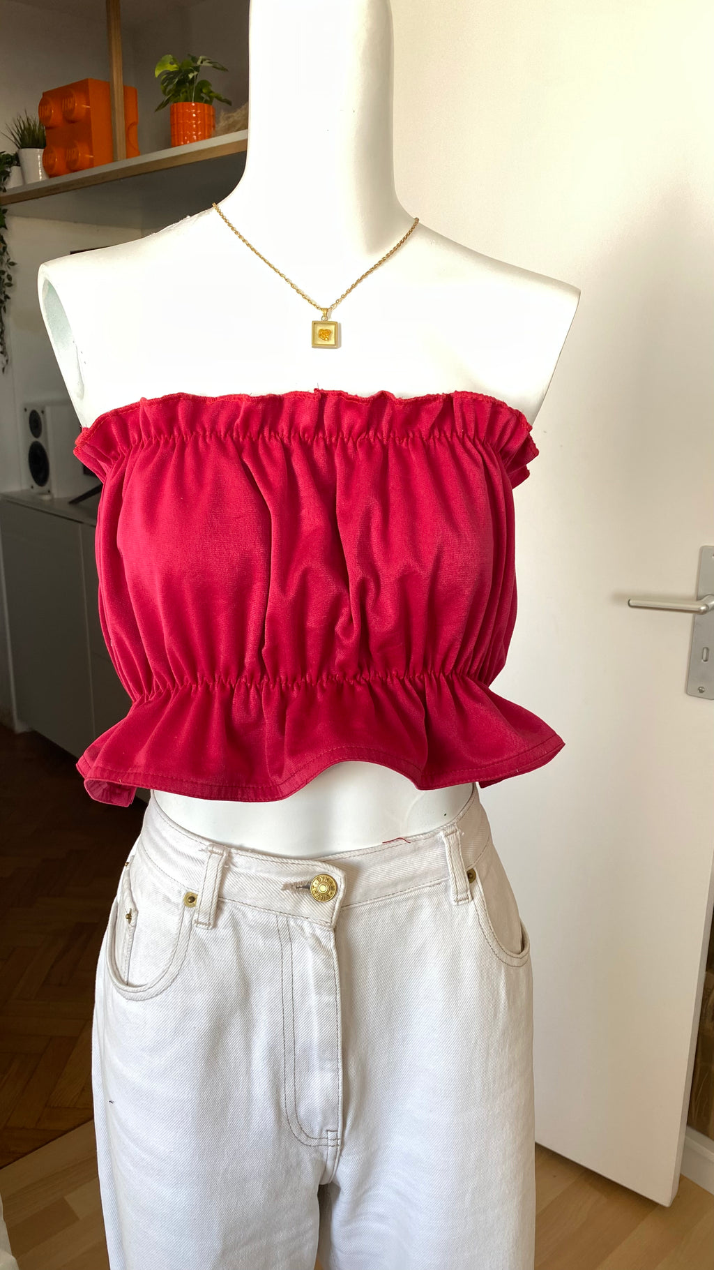 P'tis Ôh • T. M  • Bandeau framboise