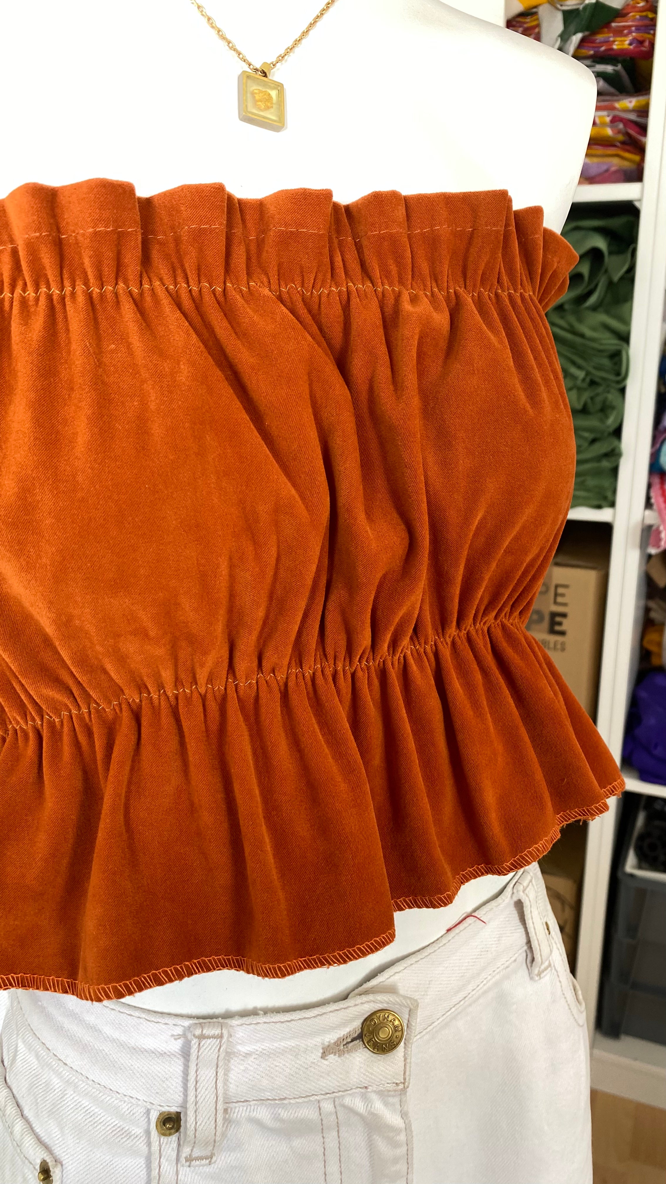 P'tis Ôh • T. S  • Bandeau terracotta