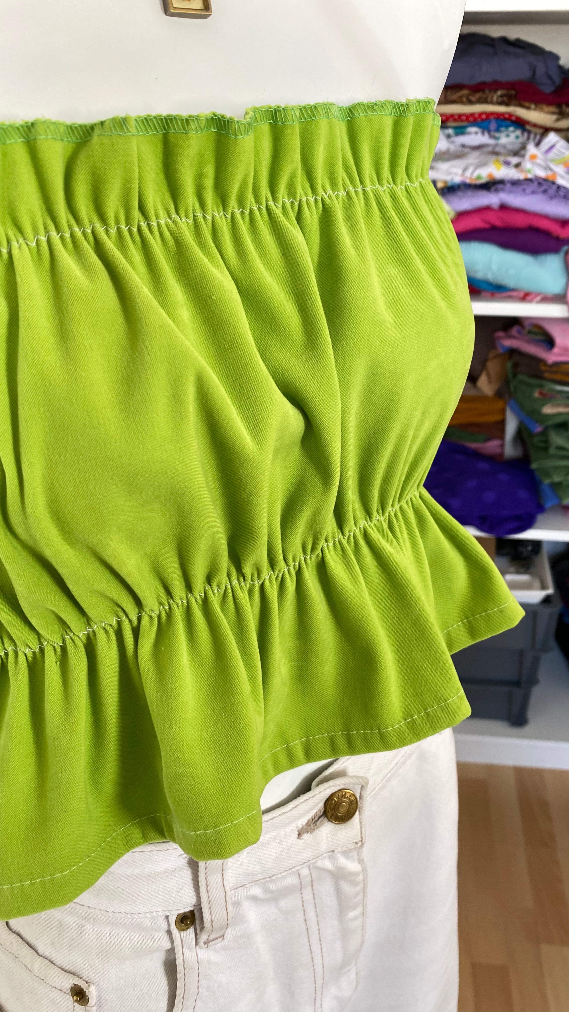 P'tis Ôh • T. S  • Bandeau vert pomme