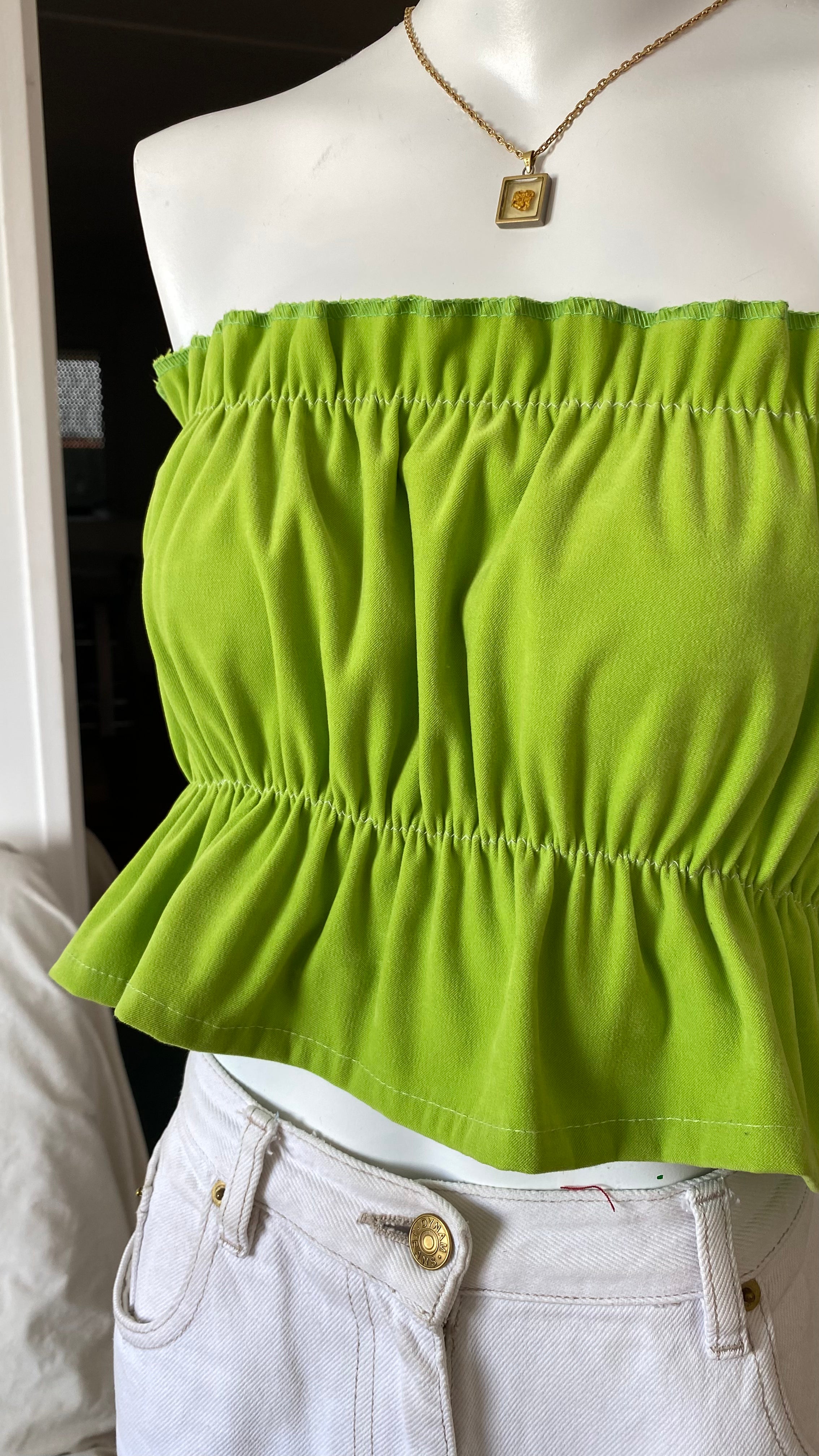 P'tis Ôh • T. S  • Bandeau vert pomme