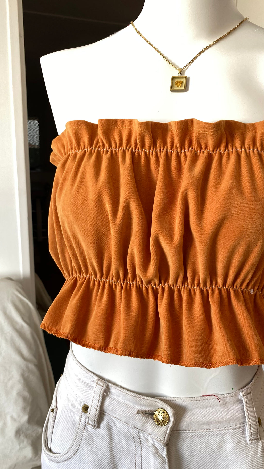 P'tis Ôh • T. XS  • Bandeau orange foncé