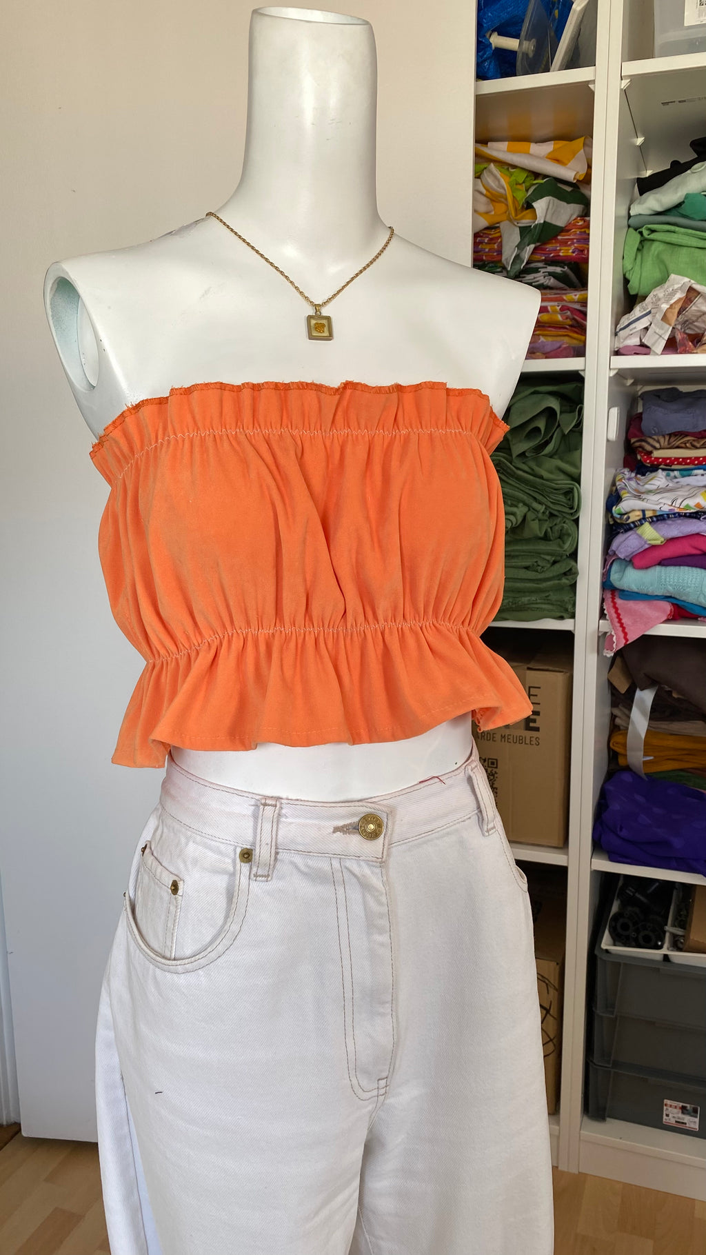 P'tis Ôh • T. XS  • Bandeau orange pétant