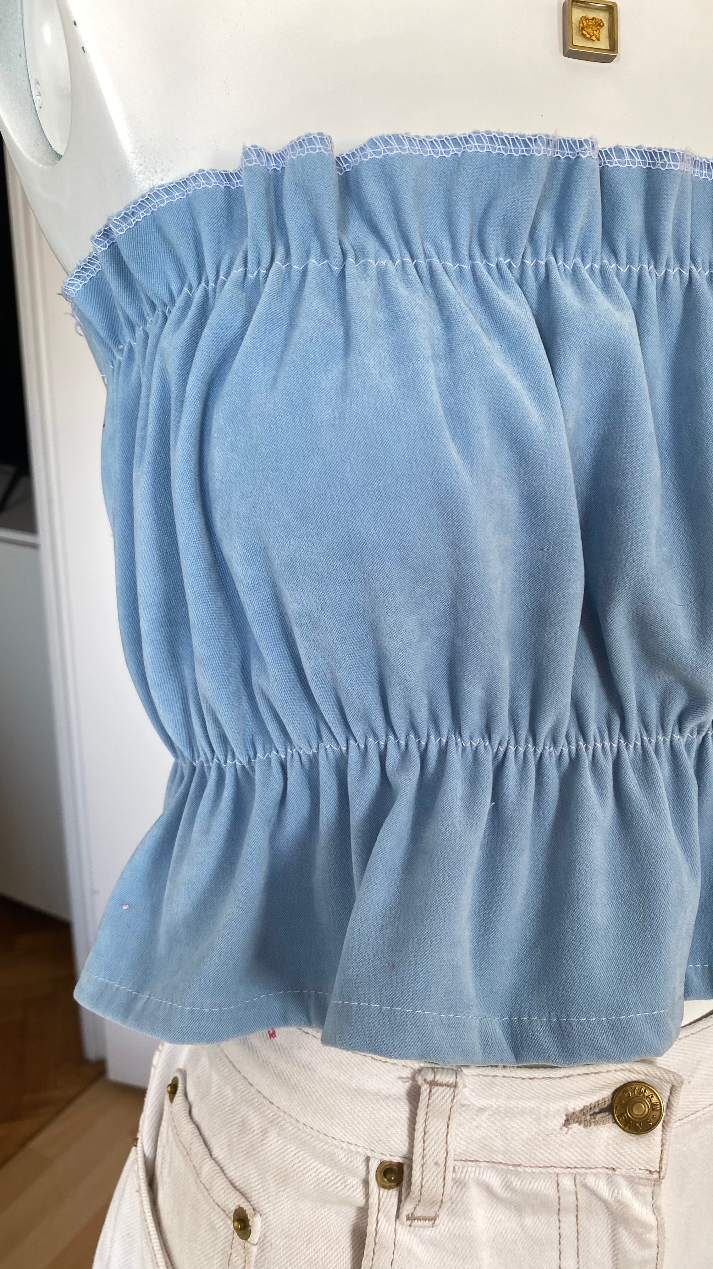 P'tis Ôh • T. XS  • Bandeau bleu ciel