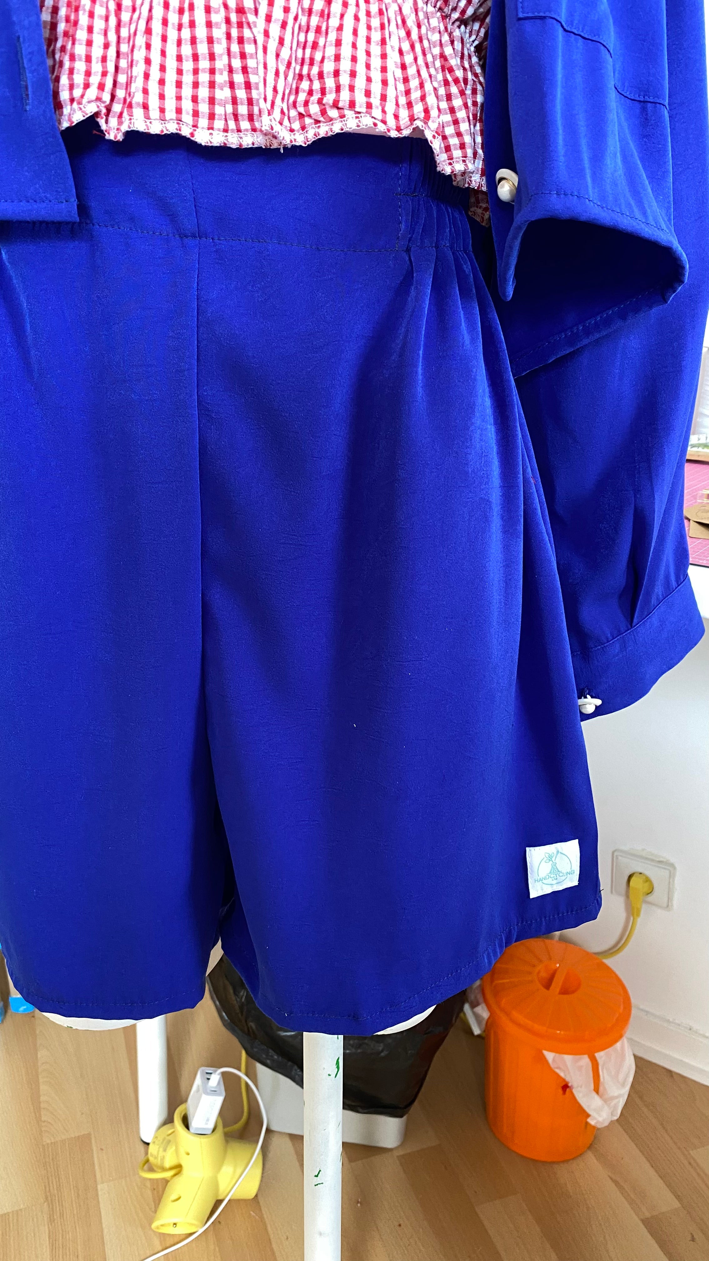 Ensemble short • T. S • ensemble coloré bleu nuit fluide