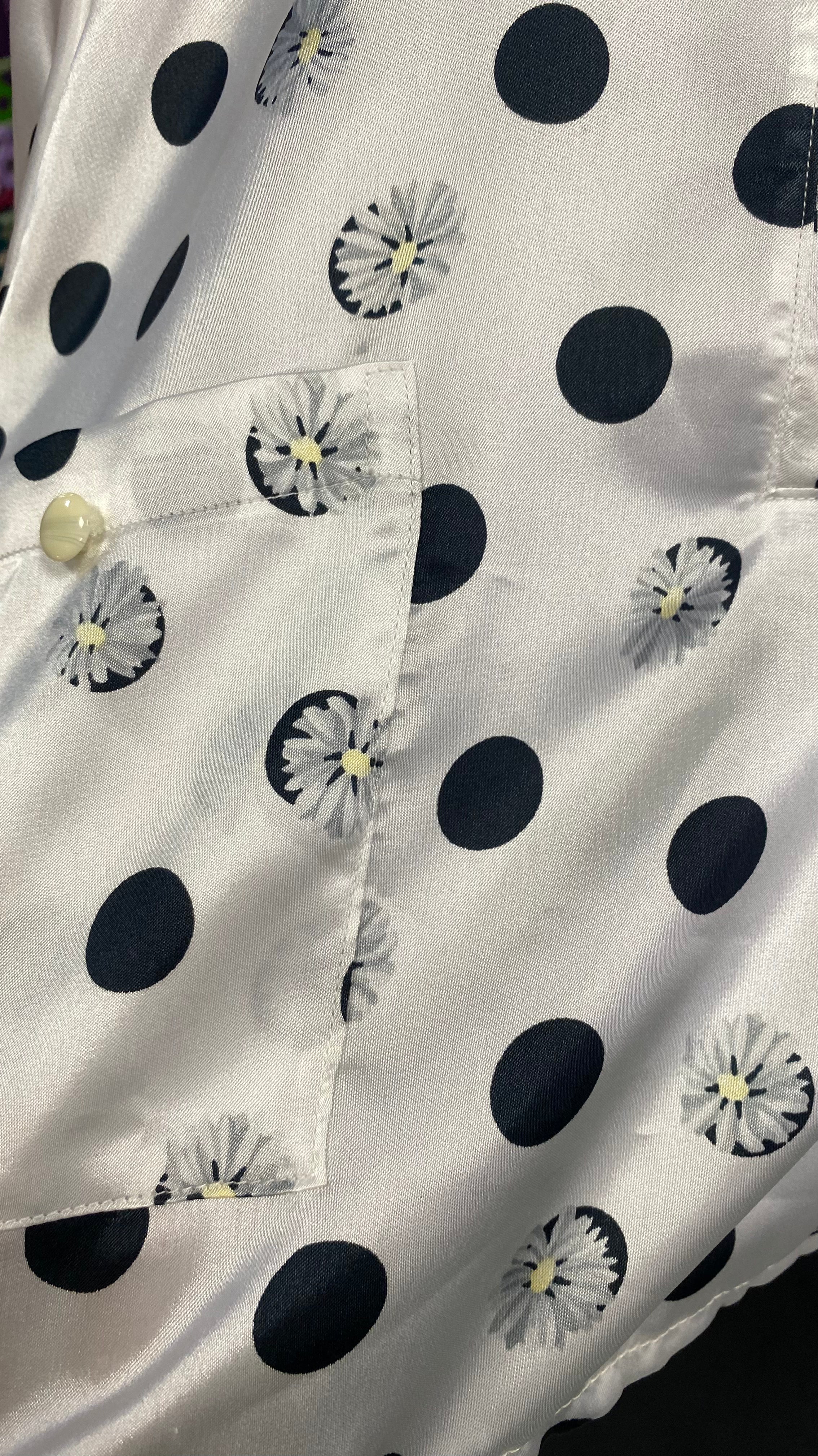 Cropped • T. 36 à 44 • Chemise satinée blanc