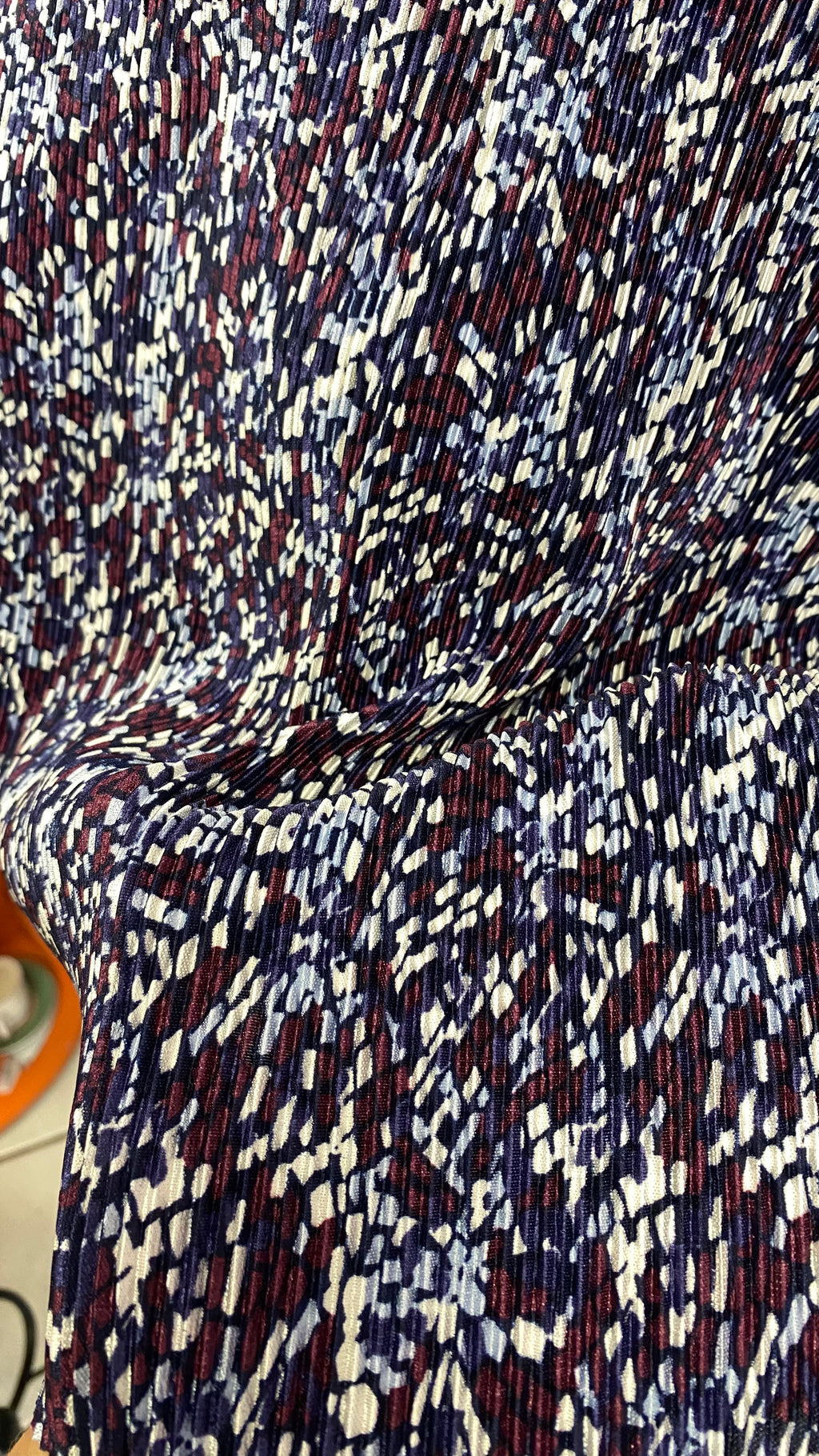 Cropped • T. 36 à 42 • Tshirt crépon à motifs