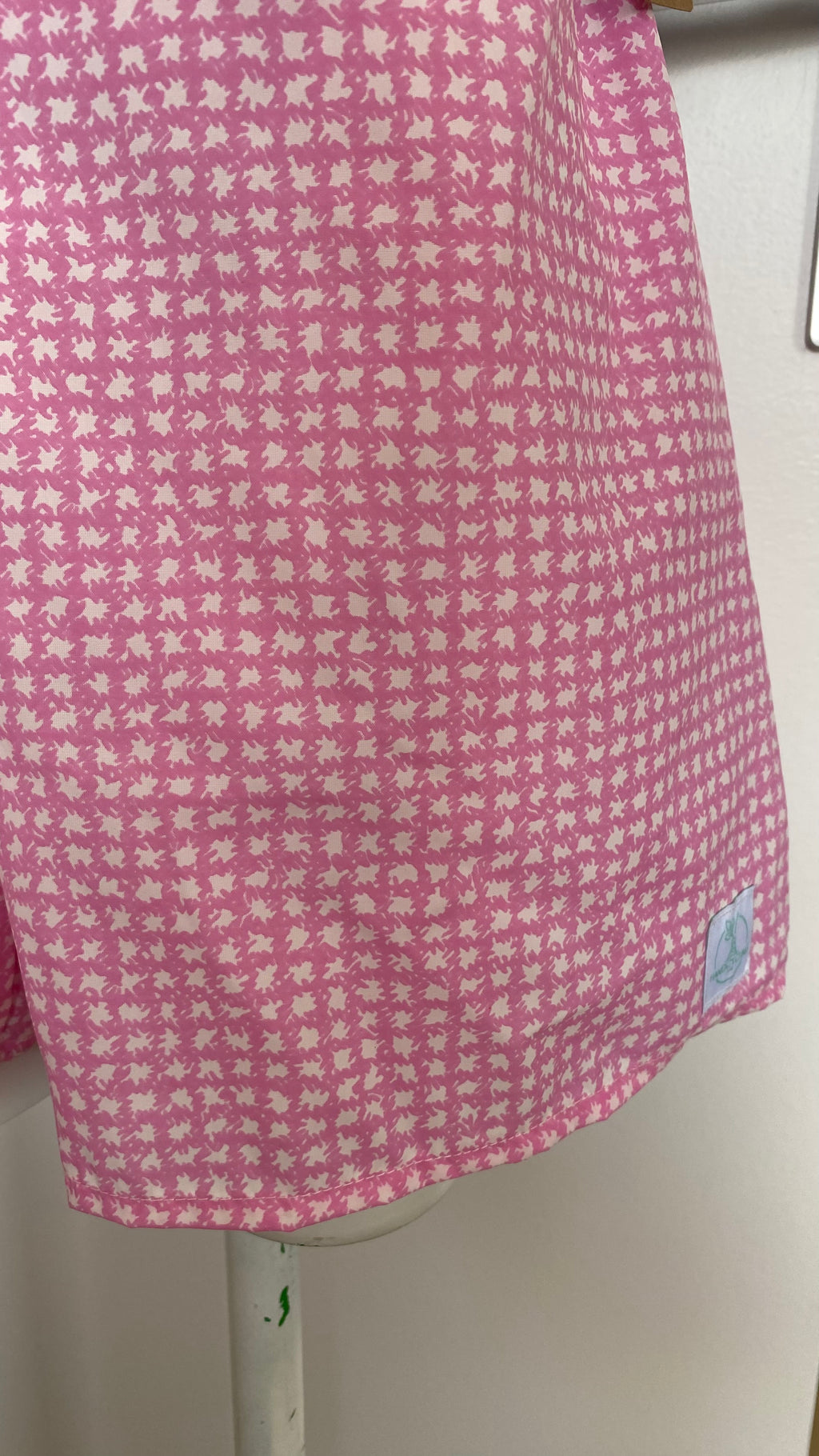 Short • T.L • Short upcyclé rose pétant