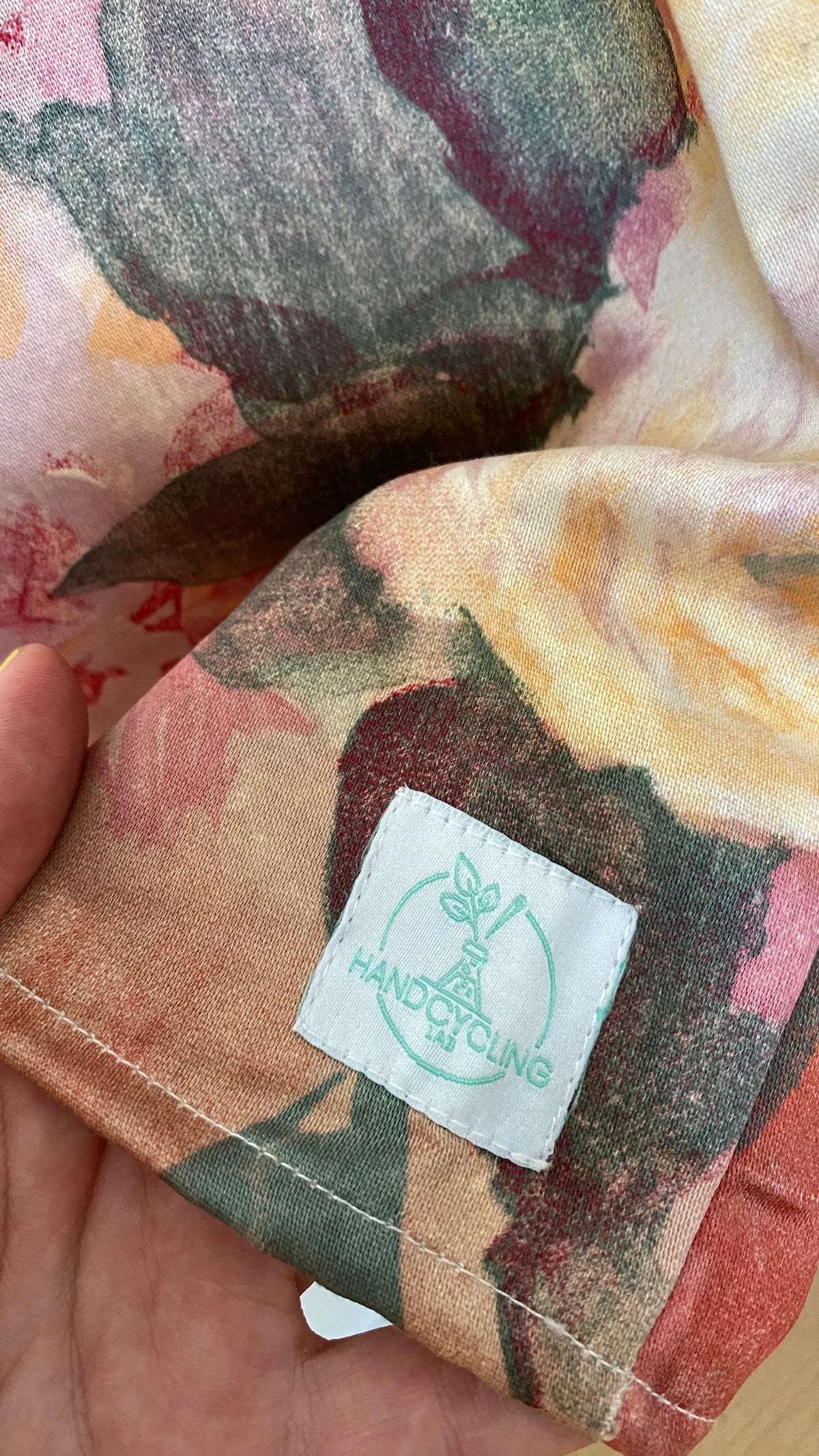 Pants • Taille L • Pantalon upcyclé épais à motifs