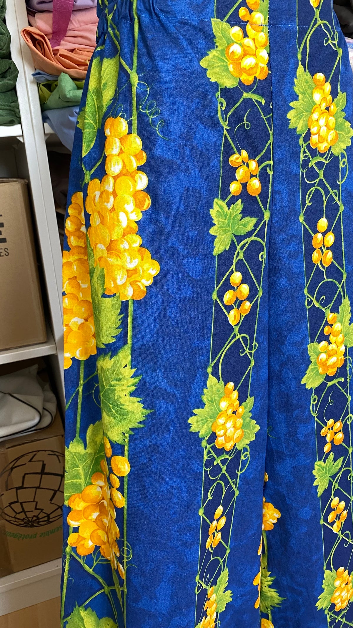 Pants • Taille XL • Pantalon upcyclé bleu provençal