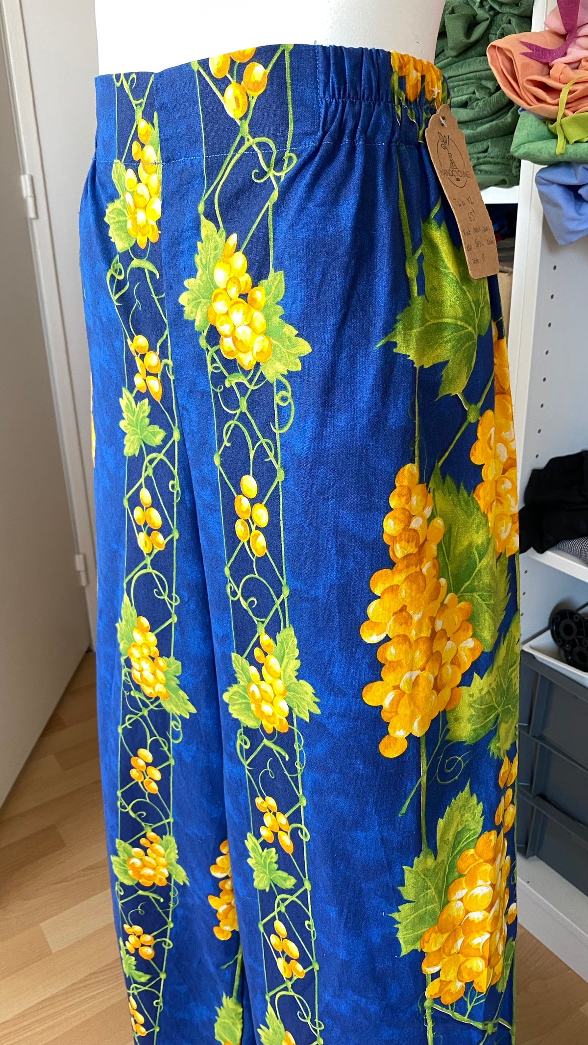 Pants • Taille XL • Pantalon upcyclé bleu provençal